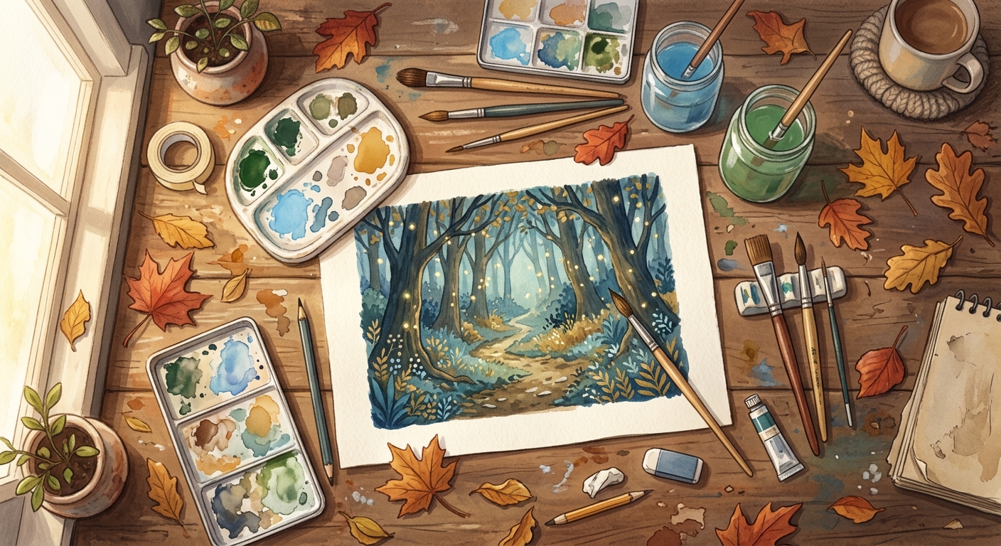 Inside the studio: painting the Vale